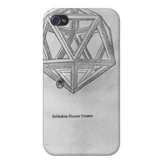 Icosahedron, 'De Divina Proportione' Cover For iPhone 4
