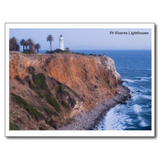 Point Vicente Lighthouse Postcard