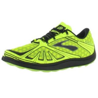 Brooks PureGrit Men's Running Shoes Lightweight Trail Running (9.5 US) Nightlife/Black/Pavement Shoes