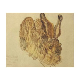 FURRY RABBIT GALLERY WRAPPED CANVAS