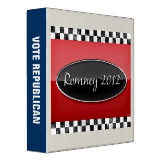 Romney 2012 binder