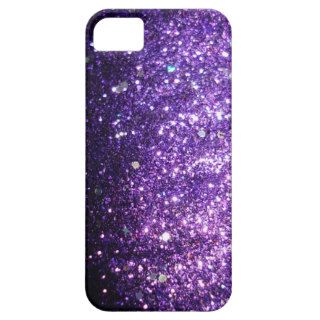 Purple Glitter Bling Cover iPhone 5 Case