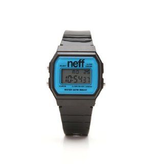Neff Flava Watch, Black/Cyan, One Size Neff Watches