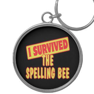 I SURVIVED THE SPELLING BEE KEY CHAIN
