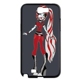 Custom Daffy Duck and Monster High Back Cover Case for Samsung Galaxy Note 2 N7100 NO2393 Cell Phones & Accessories