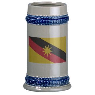 Sarawak flag coffee mugs