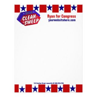 2010  Clean Sweep Personalized Letterhead