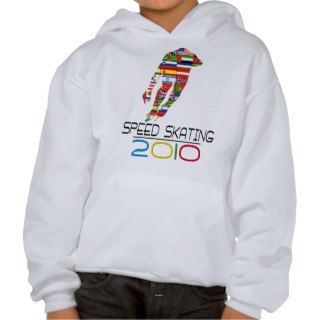 2010 Speed Skating Hooded Pullover