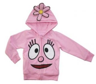 Yo Gabba Gabba Baby Toddler Foofa Character Hoodie Jacket (12 Months) Clothing
