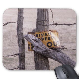 Keep Out Mouse Mats