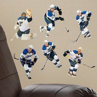 Fathead St. Louis Blues 2010 11 Team Set Wall Graphics  Sports Fan Wall Banners  Sports & Outdoors