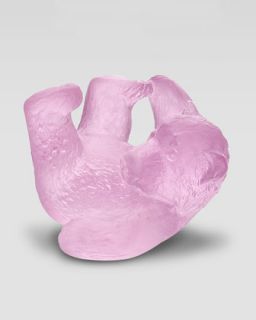 Pink Mini Bear Cub Figurine   Daum