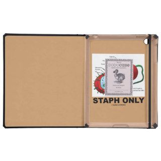 Staph Only (Bacterium Diagram Prokaryote Bacteria) Covers For iPad