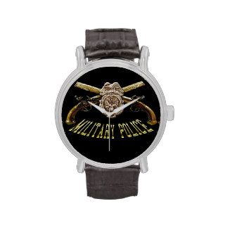 MP Crossed Pistols and Badge Wristwatch