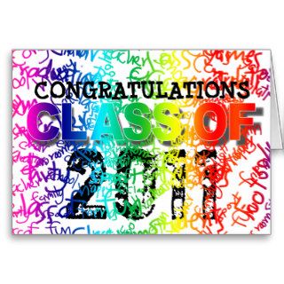 Congratulations Class Of 2011 Cards