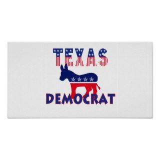 Texas Democrat Print