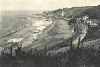 CHILE Concon. Balneario cerca de Via del Mar. Spa near Vina del Mar;1932  