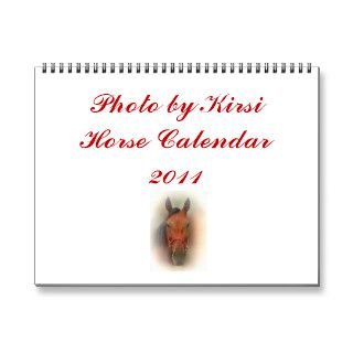 Photo by Kirsi Horse Calendar 2011