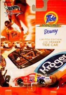 2001   Mattel   Hot Wheels Racing   NASCAR   Tide Racing   2001 Kroger Tide Car   #32   Ricky Craven   Ford Taurus   Very Rare   Card is Near Perfect   164 Scale Die Cast Metal   New   Out of Production   Collectible Toys & Games