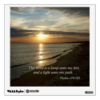 Psalm 119105 Thy word is a lamp Room Graphics