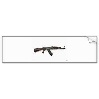 MADE IN RUSSIA AK 47 BUMPER STICKERS