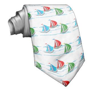 Yacht Racing Trio Neck Tie
