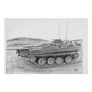 Stridsvagn 103 Tank Poster