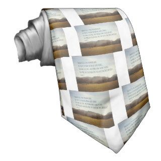 Isaiah 52 Mountains Neckties