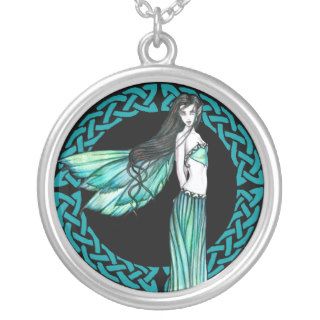 Turquoise Celtic Fairy Necklace