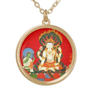 Vishnu Hindu India Vintage Costume Jewelry Charm