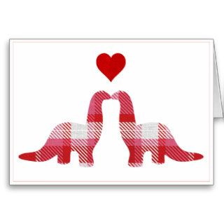 Plaidasaurus Valentines Card