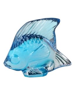 Lustre Blue Fish   Lalique