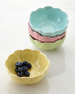 Four Assorted Water Lily Bowls