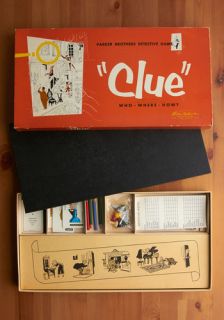Vintage Clue Game  Mod Retro Vintage Vintage Clothes