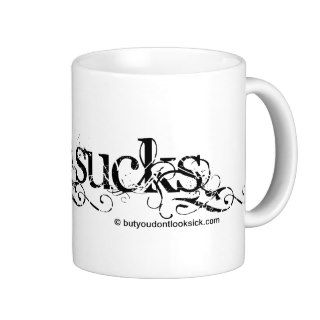 Lupus Sucks Coffee Mugs