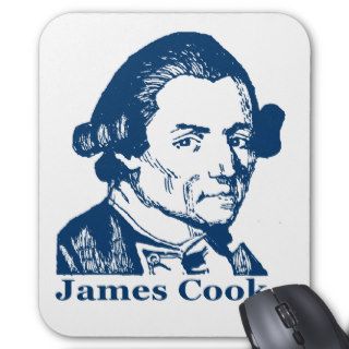 JAMES COOK MOUSE PAD