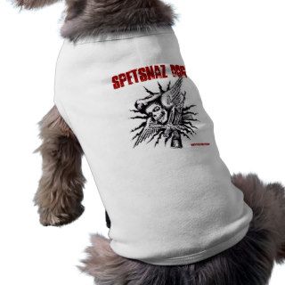 Spetsnaz skull cool funny dog clothing design