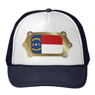North Carolina framed Flag Hat