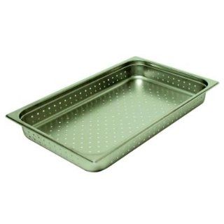 NDG/Superior Perforated Pan Full Size  12 3/4"W x 2 1/2"D x 20 3/4"L Kitchen & Dining