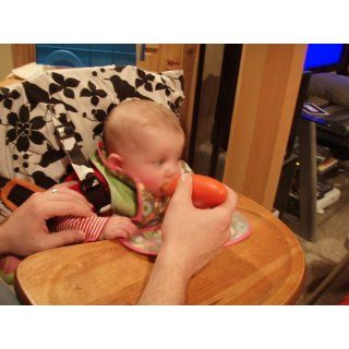 Boon Squirt Baby Food Dispensing Spoon in Orange  Baby Eating Utensils  Baby