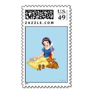 Snow White and Animal Friends Postage Stamp