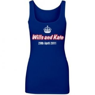 Wills And Kate Crown Junior Fit Next Level Longer Tank Top Clothing