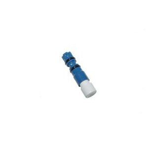 Push Button Valve Replacement Cartridge, Momentary, 3 Way, Normally Closed, Blue w/ Gray Button Electrical Switches