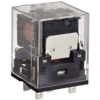 Omron MKS1XTN 10 DC48 General Purpose Power Relay, Built In Operation Indicators Type, Single Pole Single Throw Normally Open Contacts, 28.1 mA Rated Load Current, 48 VDC Rated Load Voltage Electronic Relays