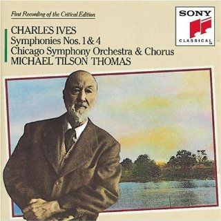 Charles Ives Symphonies Nos. 1 & 4 / Hymns Music