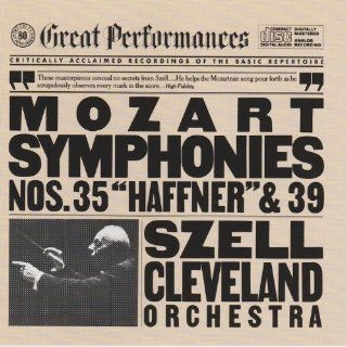 Mozart Symphonies Nos. 35 & 39 (CBS Records Great Performances) Music