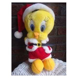 Santa Tweety Bird   Plush Toys & Games