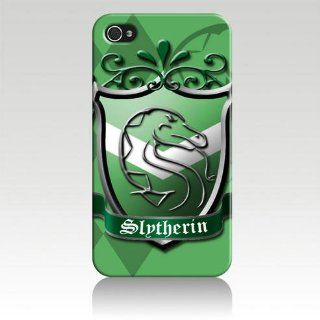 Harry Potter Slytherin Hard Case Skin for Iphone 4 4s Iphone4 At&t Sprint Verizon Retail Packing. 