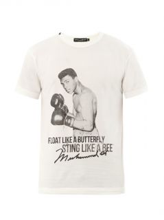 Muhammad Ali print T shirt  Dolce & Gabbana