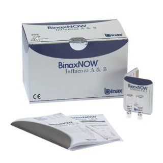 Binaxnow Influenza A and B Test Kit Health & Personal Care
